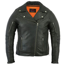 Load image into Gallery viewer, Women's Modern Longer Beltless Biker Jacket