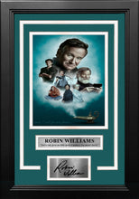 Load image into Gallery viewer, Robin Williams 8" x 10" Framed Collage Photo with Engraved Autograph