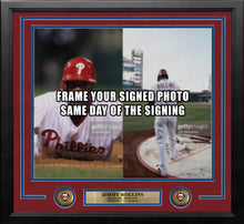 Load image into Gallery viewer, Jimmy Rollins Philadelphia Phillies 2008 World Series Photo Horizontal Frame Kit