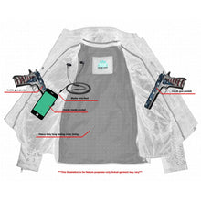 Load image into Gallery viewer, Women's Stylish Jacket with Grommet and Lacing Accents