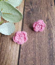 Load image into Gallery viewer, Rose Stud Earrings