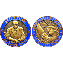Load image into Gallery viewer, GL7-01 Rudy Giuliani America's Mayor Challenge Coin NYPD NYC Mayor 9/11