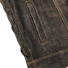 Load image into Gallery viewer, Ironhide Men’s Leather Vest