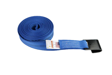 2 x 15 Ft Winch Strap With Flat Hook DIAMOND WEAVE | COLOR OPTIONS