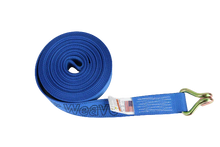 Load image into Gallery viewer, 2 x 15 Ft Winch Strap With Wire Hook DIAMOND WEAVE | COLOR OPTIONS