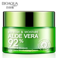 Load image into Gallery viewer, BIOAQUA Aloe Vera Face Cream Moisturizing Deep Hydrating Day Cream Plant Essence Nourishing Refresh Skin Care