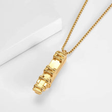 Load image into Gallery viewer, 18 Wheeler Semi Truck Urn Necklace