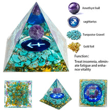 Load image into Gallery viewer, Your Zodiac Essence Crystal Pyramid