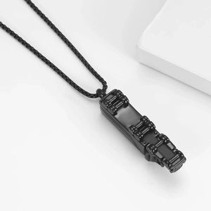 18 Wheeler Semi Truck Urn Necklace