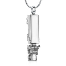 Load image into Gallery viewer, 18 Wheeler Semi Truck Urn Necklace
