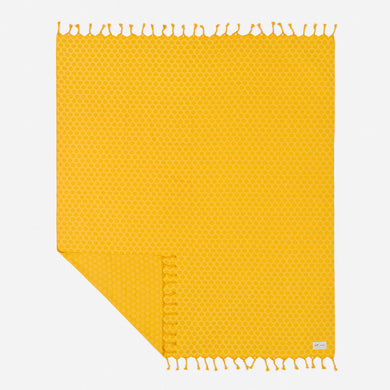 Lightweight Beach Blanket - Yellow | Evan Mock x Slowtide