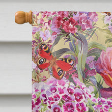 Load image into Gallery viewer, Summer Floral by Anne Searle Flag Canvas House Size SASE0953CHF