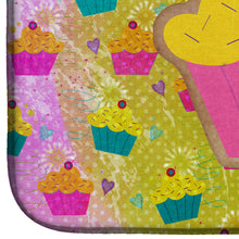 Load image into Gallery viewer, Cupcake Dish Drying Mat – Absorbent, Artistic Kitchen Essentials SB3003DDM