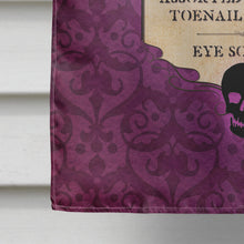 Load image into Gallery viewer, Goulish Menu including Eye Screen  Snake soup Halloween Flag Canvas House Size