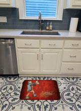 Load image into Gallery viewer, Little House of Horrors with Frankenstein Halloween Machine Washable Memory Foam Mat SB3007RUG