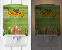 Load image into Gallery viewer, Witches and Warlocks Halloween Ceramic Night Light SB3011CNL