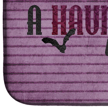 Load image into Gallery viewer, A Haunting we will go Halloween Dish Drying Mat – Absorbent, Artistic Kitchen Essentials SB3015DDM