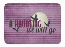 Load image into Gallery viewer, A Haunting we will go Halloween Machine Washable Memory Foam Mat SB3015RUG