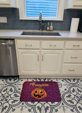 Load image into Gallery viewer, Hello Pumpkin Halloween Machine Washable Memory Foam Mat SB3017RUG