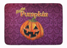 Load image into Gallery viewer, Hello Pumpkin Halloween Machine Washable Memory Foam Mat SB3017RUG