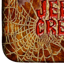 Load image into Gallery viewer, Jeepers Creepers with Bat and Spider web Halloween Dish Drying Mat – Absorbent, Artistic Kitchen Essentials SB3018DDM