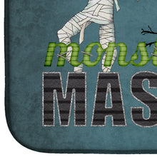 Load image into Gallery viewer, Monster Mash with Mummy Halloween Dish Drying Mat – Absorbent, Artistic Kitchen Essentials SB3019DDM