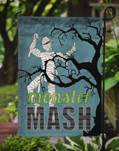 Load image into Gallery viewer, Monster Mash with Mummy Halloween Garden Flag – Decorative Outdoor Yard Flag