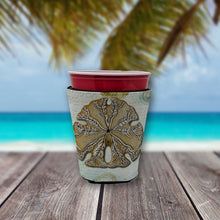 Load image into Gallery viewer, Sand Dollar  Cup Hugger - Reusable Party Cup Sleeve with Personality