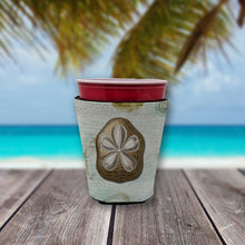 Load image into Gallery viewer, Sand Dollar  Cup Hugger - Reusable Party Cup Sleeve with Personality