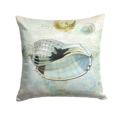 Shells Throw Pillow - 14x14 Decorative Pillow – Art for Your Home & Patio