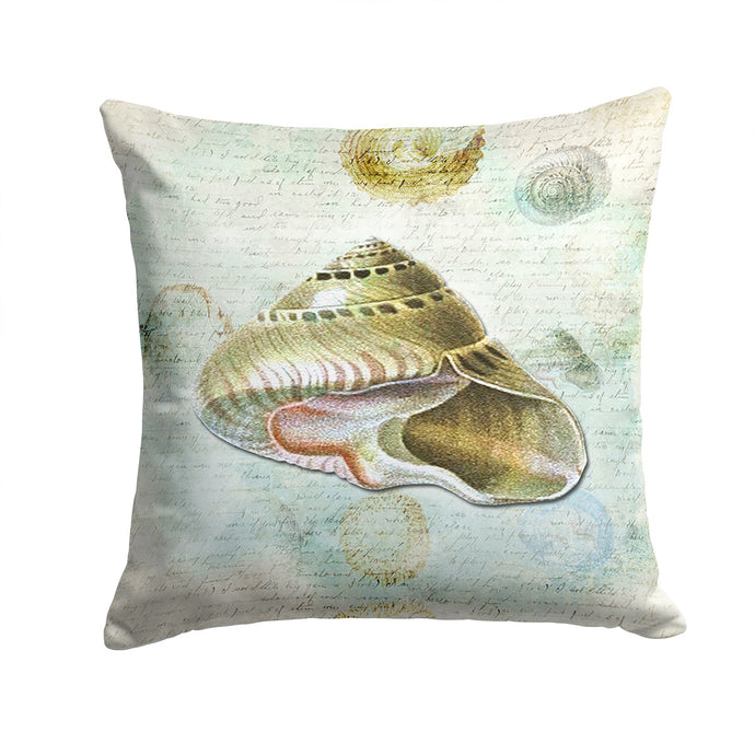 Shells Throw Pillow - 14x14 Decorative Pillow – Art for Your Home & Patio