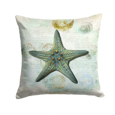 Starfish Throw Pillow - 14x14 Decorative Pillow – Art for Your Home & Patio
