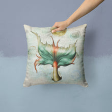 Load image into Gallery viewer, Mermaids and Mermen Mermaid TailThrow Pillow - 14x14 Decorative Pillow – Art for Your Home &amp; Patio