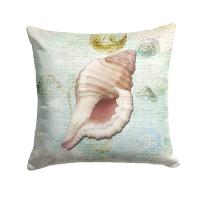 Shells Throw Pillow - 14x14 Decorative Pillow – Art for Your Home & Patio