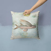 Load image into Gallery viewer, Fish Throw Pillow - 14x14 Decorative Pillow – Art for Your Home &amp; Patio