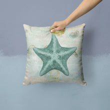 Load image into Gallery viewer, Starfish Throw Pillow - 14x14 Decorative Pillow – Art for Your Home &amp; Patio
