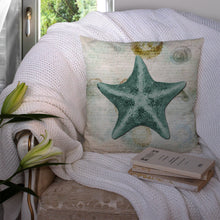 Load image into Gallery viewer, Starfish Throw Pillow - 14x14 Decorative Pillow – Art for Your Home &amp; Patio