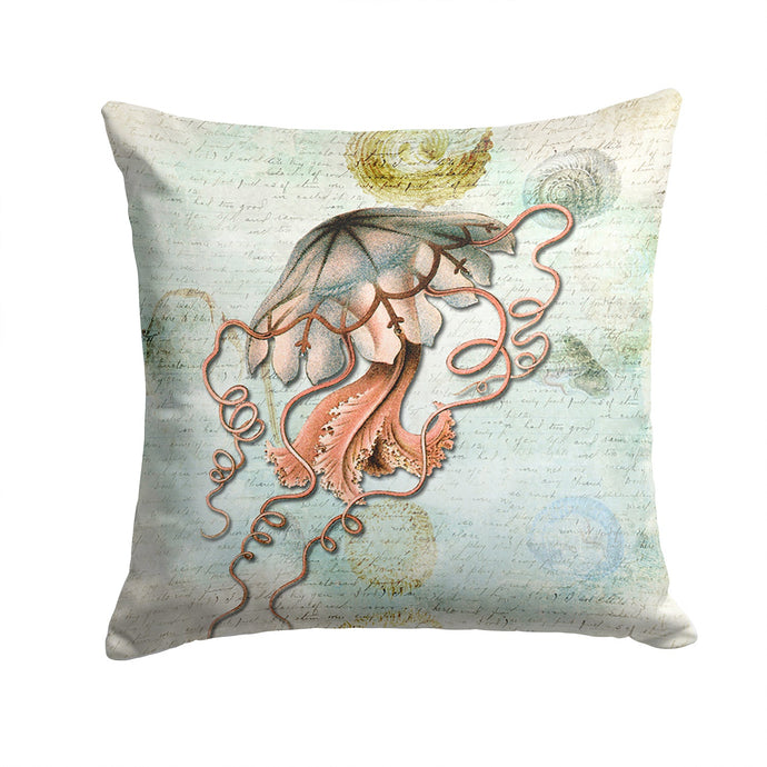 Jellyfish Throw Pillow - 14x14 Decorative Pillow – Art for Your Home & Patio