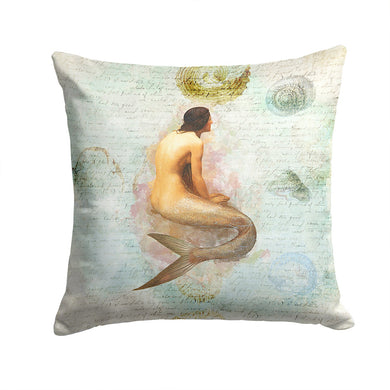 Mermaids and Mermen Throw Pillow - 14x14 Decorative Pillow – Art for Your Home & Patio