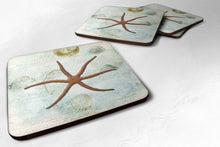 Load image into Gallery viewer, Starfish  Coasters - Set of 4 Lightweight Foam, Absorbent Drink Coasters