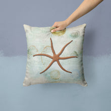 Load image into Gallery viewer, Starfish Throw Pillow - 14x14 Decorative Pillow – Art for Your Home &amp; Patio