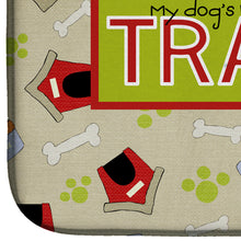 Load image into Gallery viewer, My Dog's not spoiled I'm just well trained Dish Drying Mat – Absorbent, Artistic Kitchen Essentials SB3051DDM