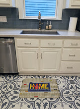 Load image into Gallery viewer, Home is protected by spoiled rotten dogs Machine Washable Memory Foam Mat SB3053RUG