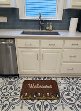 Load image into Gallery viewer, Welcome Mat with Cows Machine Washable Memory Foam Mat SB3058RUG