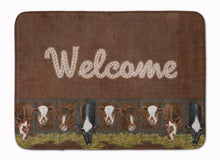 Load image into Gallery viewer, Welcome Mat with Cows Machine Washable Memory Foam Mat SB3058RUG