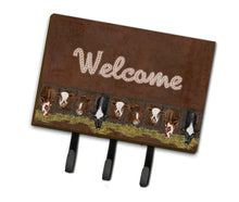 Load image into Gallery viewer, Welcome Mat with Cows Leash or Key Holder SB3058TH68