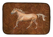 Load image into Gallery viewer, Horse Dish Drying Mat – Absorbent, Artistic Kitchen Essentials SB3060DDM