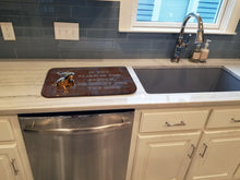 Load image into Gallery viewer, Roper Horse If you climb in the saddle, be ready for the ride Dish Drying Mat – Absorbent, Artistic Kitchen Essentials SB3061DDM
