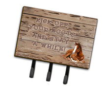 Load image into Gallery viewer, Kick off your boots and stay a while Leash or Key Holder SB3064TH68