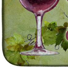 Load image into Gallery viewer, Good friends, good wine, good times Dish Drying Mat – Absorbent, Artistic Kitchen Essentials SB3070DDM
